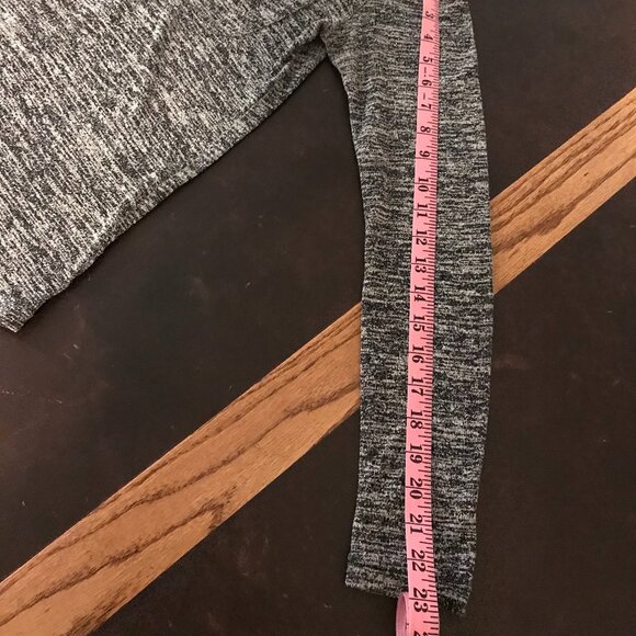 Anthropologie Pure+Good Heathered Scoopneck Long-Sleeve Top - Size Small - Picture 7 of 10